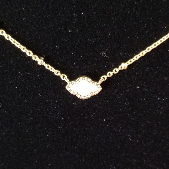 Kendra Scott - Mini "Abbie" Gold Satellite Short Pendant Necklace - NWT - Picture 6 of 11